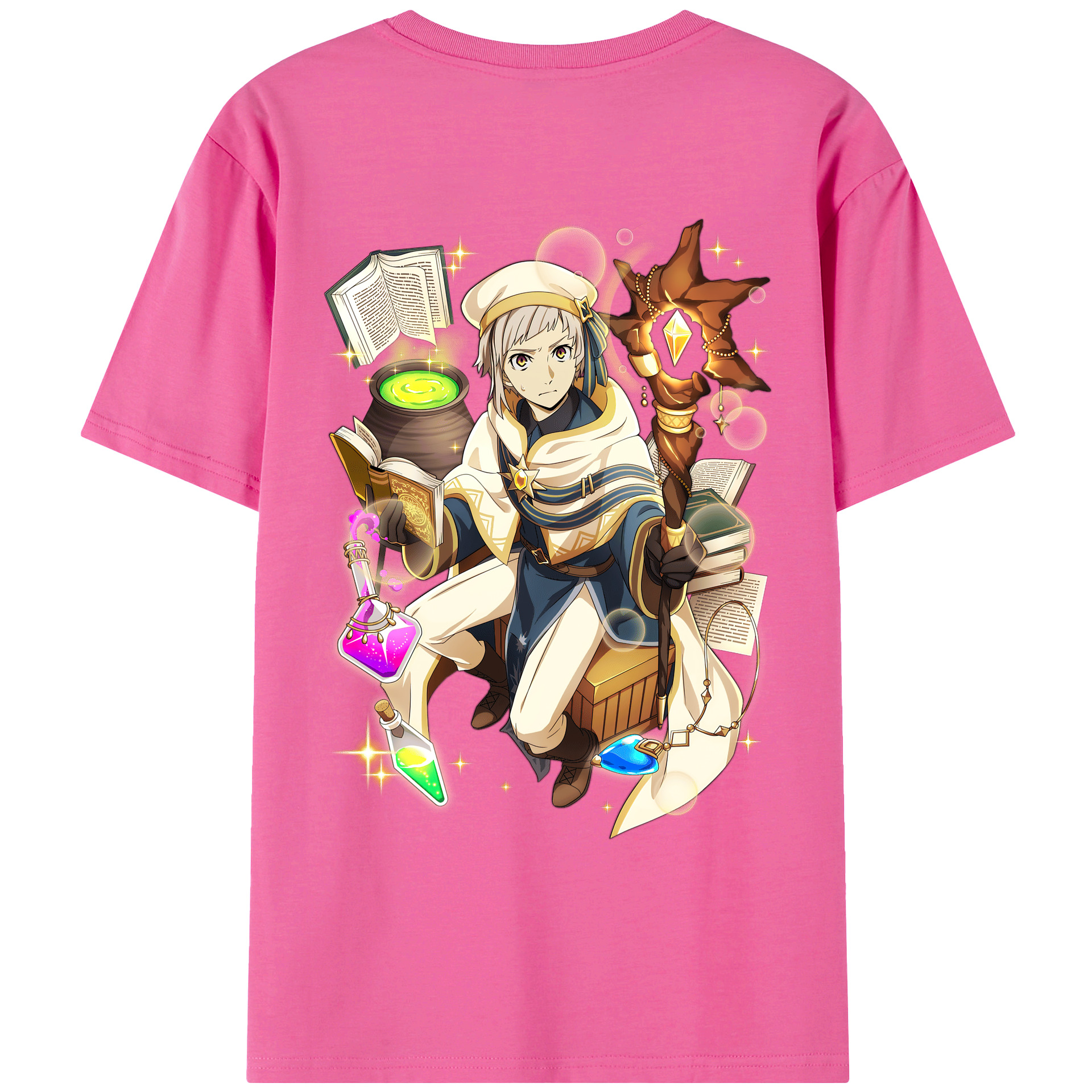 （画像用） 文豪ストレイドッグス Bungo Stray Dogs レディース半袖Tシャツ(バックプリント)